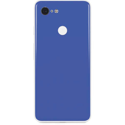 Blue Solid Google Pixel 3 Skin